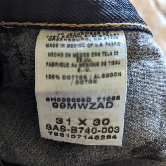 WRANGLER CUTOFFS SZ 31" - Picture 5 of 5